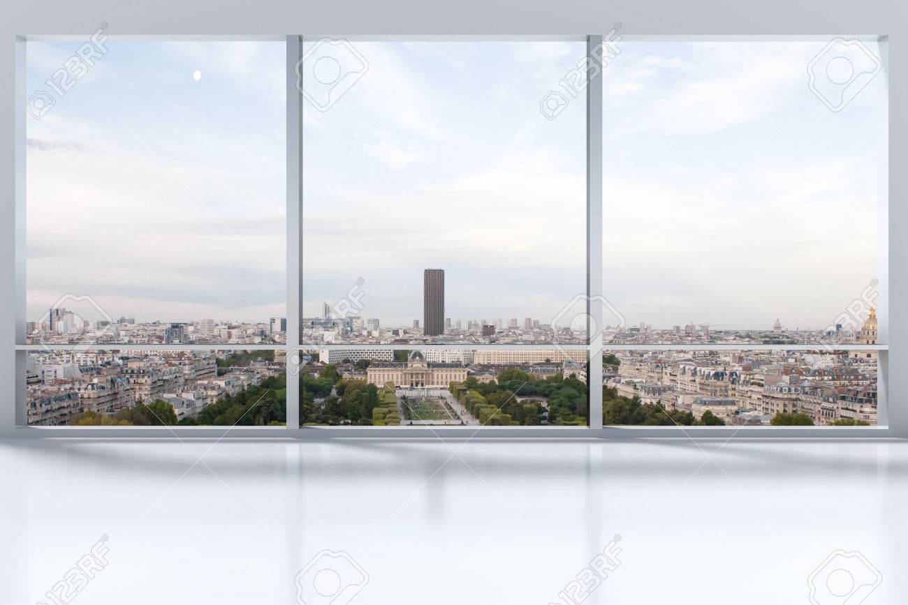 stock illustration window office