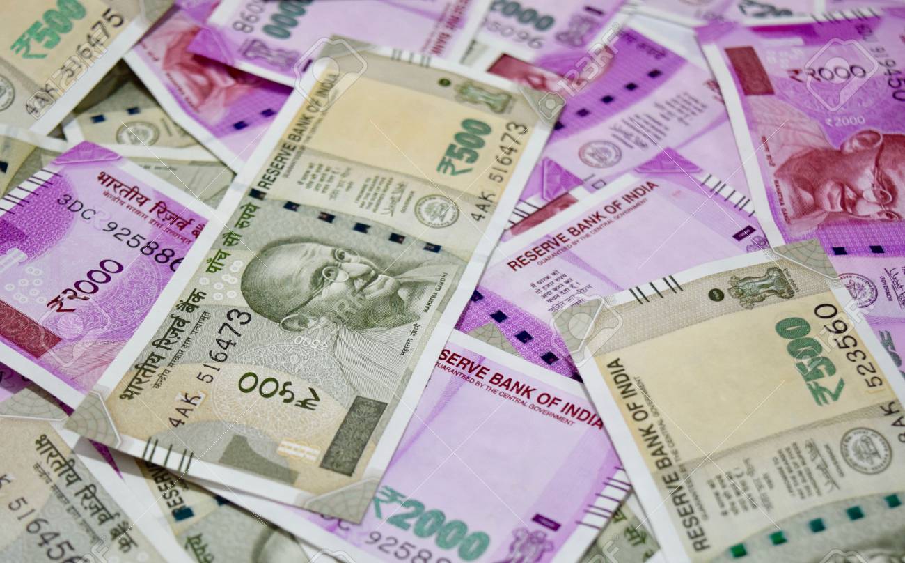new indian currency stock