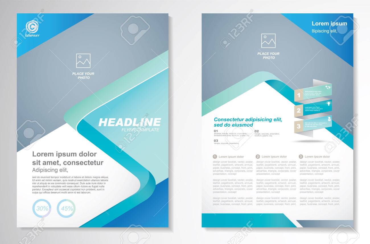 1 page brochure design