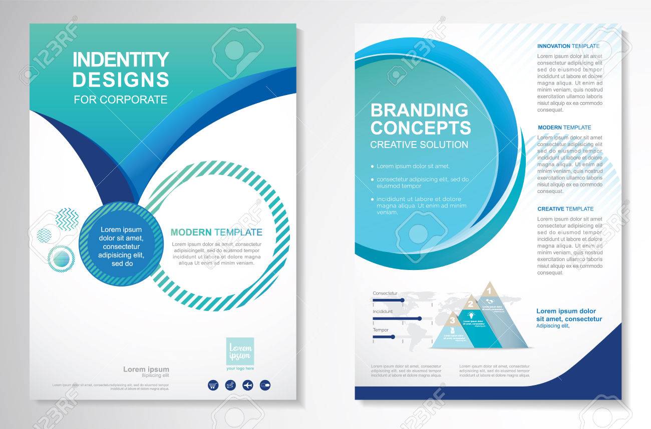 vorlage vektor design für broschüre jahresbericht magazin poster portfolio layout designs