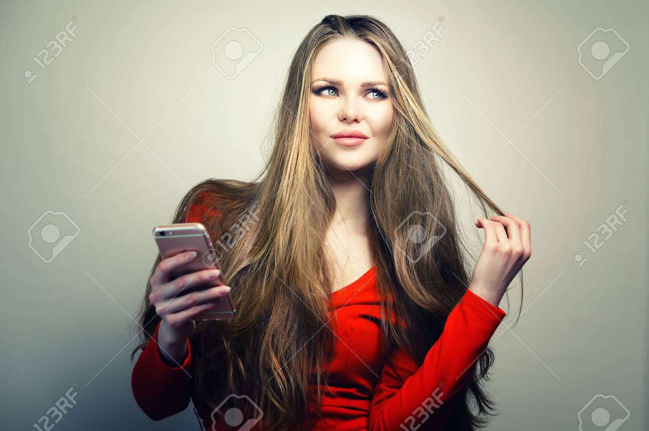 selfie cute girl dress