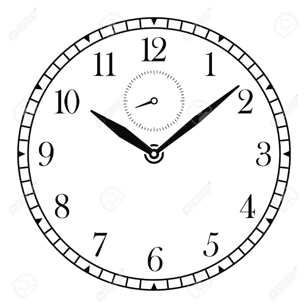 worksheet Clock Face vector clock face and hands royalty free cliparts vectors hands