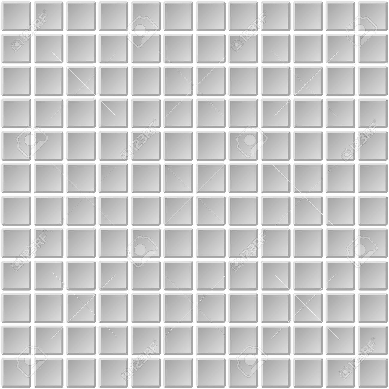 Seamless Mosaic Tiles Texture With White Filling Vector Illustration Stock Seamless Mosaic Tiles Texture With White Filling Vector Illustration Stock