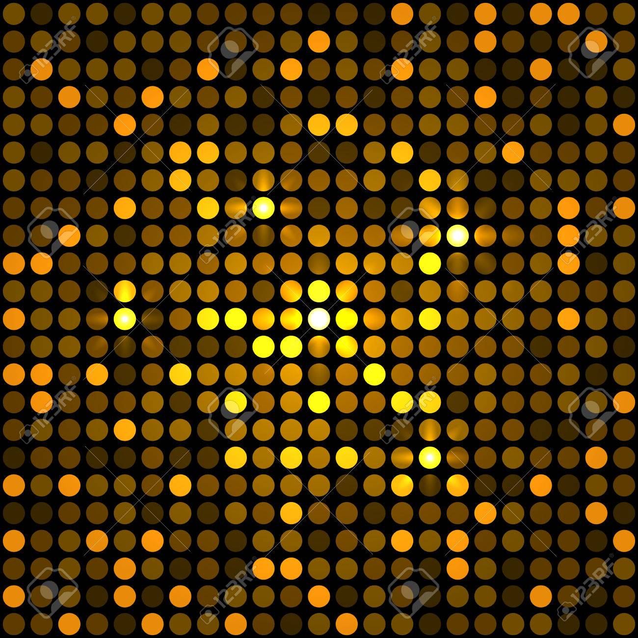 Glanzende Goldene Punkte Disco Mosaik Hintergrund Vektor Illustration Lizenzfrei Nutzbare Vektorgrafiken Clip Arts Illustrationen Image 48481835
