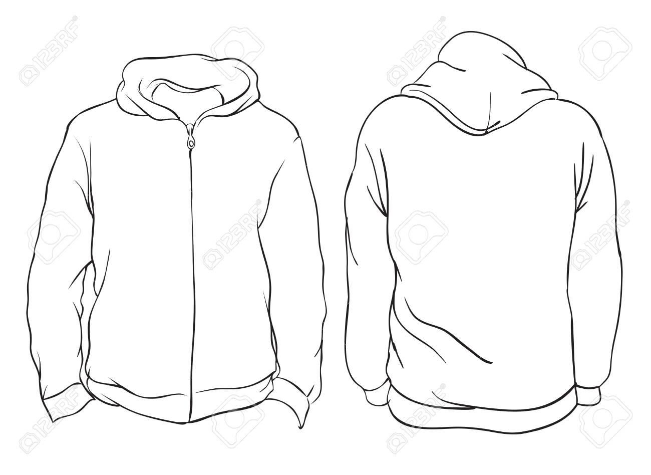 windbreaker outline