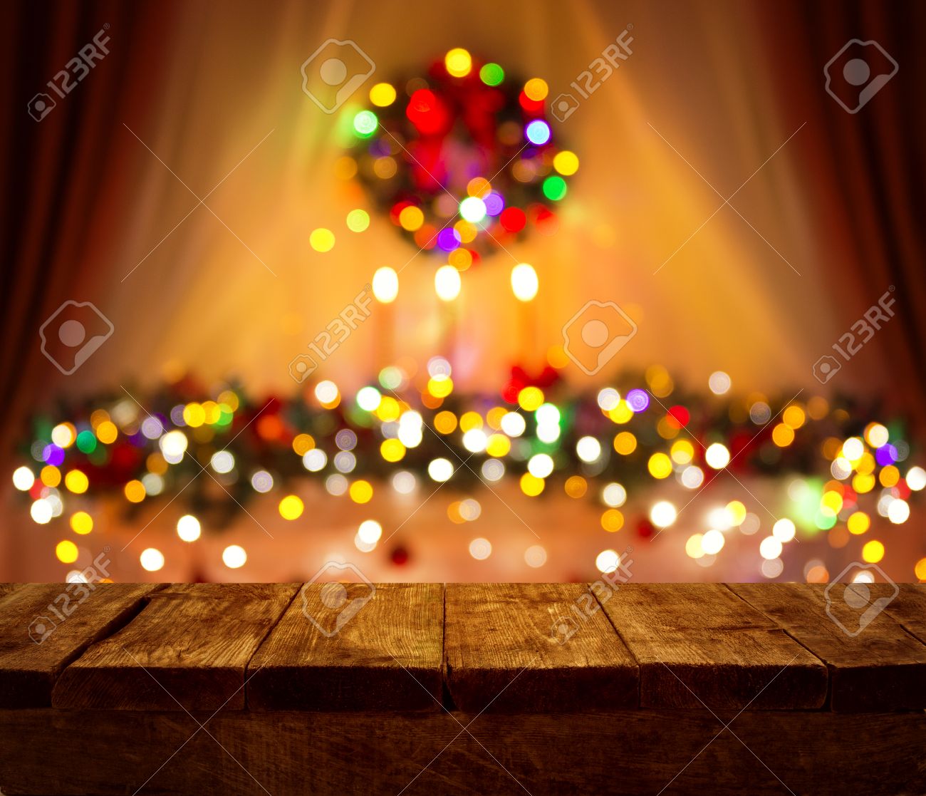 christmas table lights