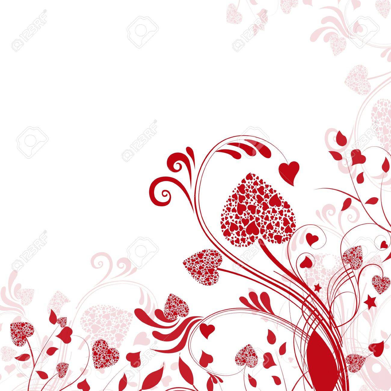 valentines card background