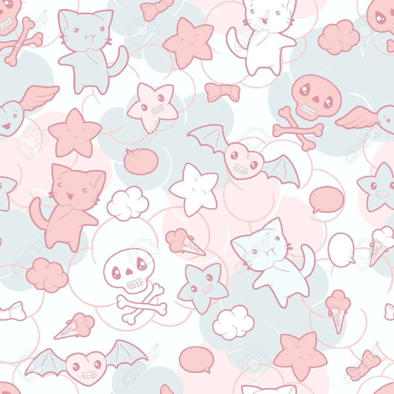 Kawaii Illustration Kawaii Kawaii Background
