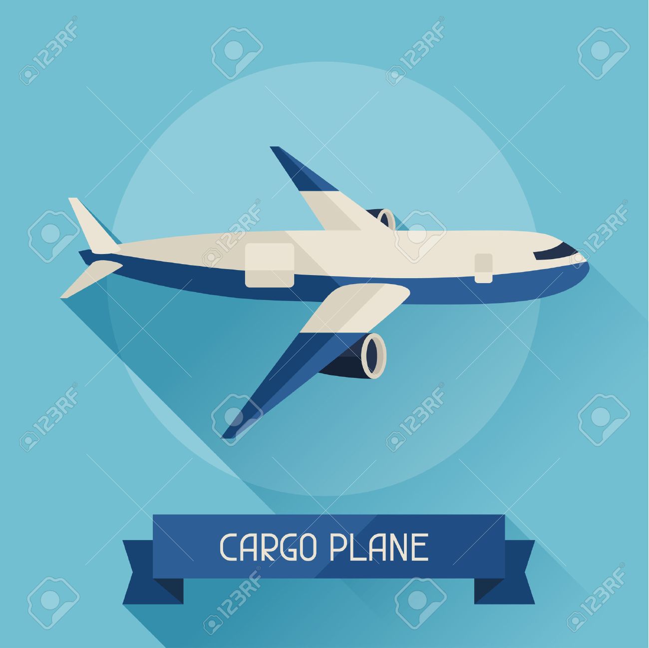 Cargo Plane Icon On Background In Flat Design Style Royalty Free Cliparts Vectors And Stock Illustration Image Cargo Plane Icon On Background In Flat Design Style Royalty Free Cliparts Vectors And Stock Illustration Image