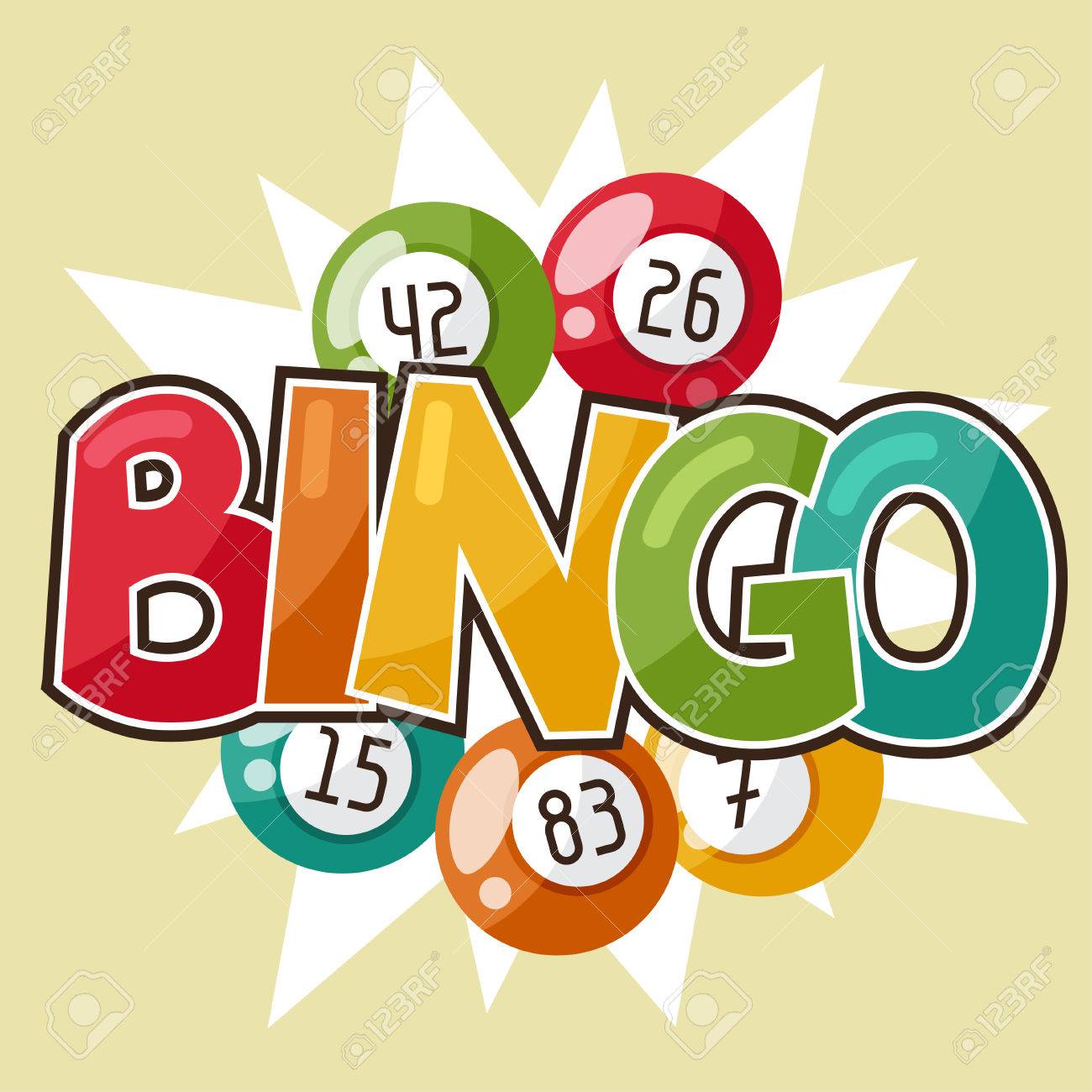 Bingo Or Lottery Retro Game Illustration With Balls Royalty Free Svg Cliparts Vectors And Stock Illustration Image