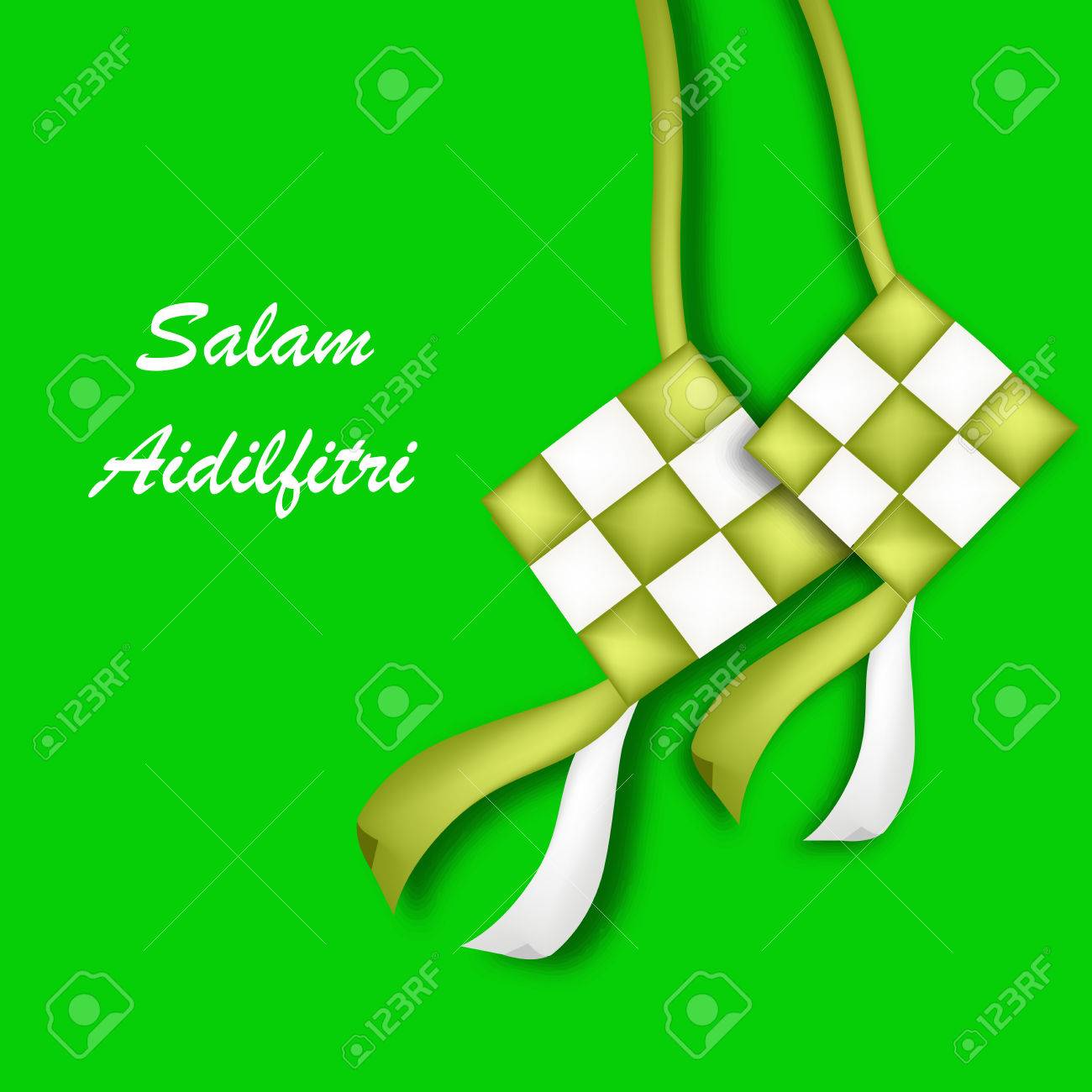 Traditional Malay Ketupat For Selamat Hari Raya Royalty Free Cliparts Vectors And Stock Illustration Image 79450321