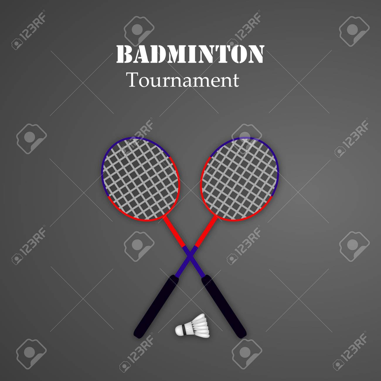 スポーツ バドミントン背景のイラスト のイラスト素材 ベクタ Image