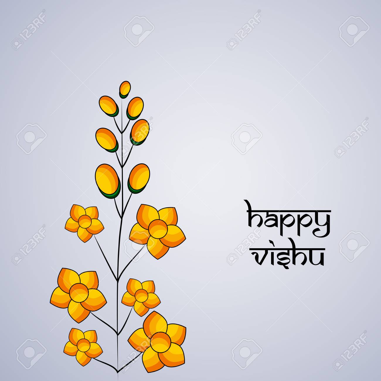 Illustration Of Indian State Kerala Hindu Festival Vishu Background Royalty  Free SVG, Cliparts, Vectors, And Stock Illustration. Image 99242887.