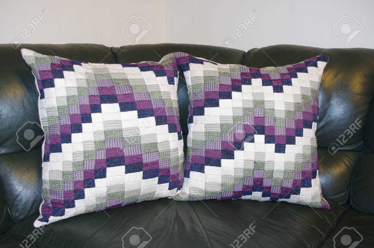 patchwork cushions