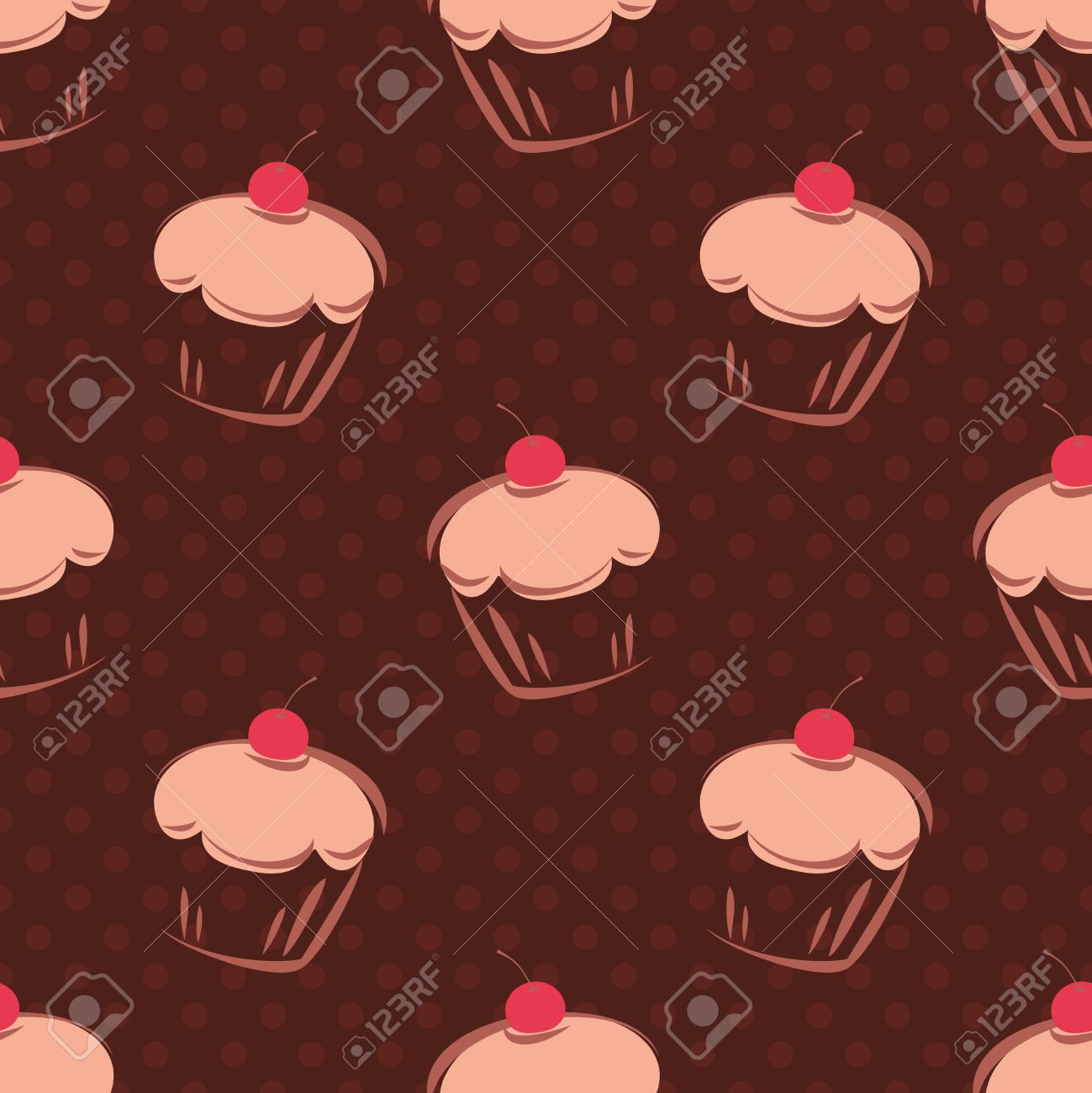 桜のカップケーキ マフィン 甘いケーキ 装飾や壁紙のための 桜のカップケーキ マフィン 甘いケーキ 装飾や壁紙のための