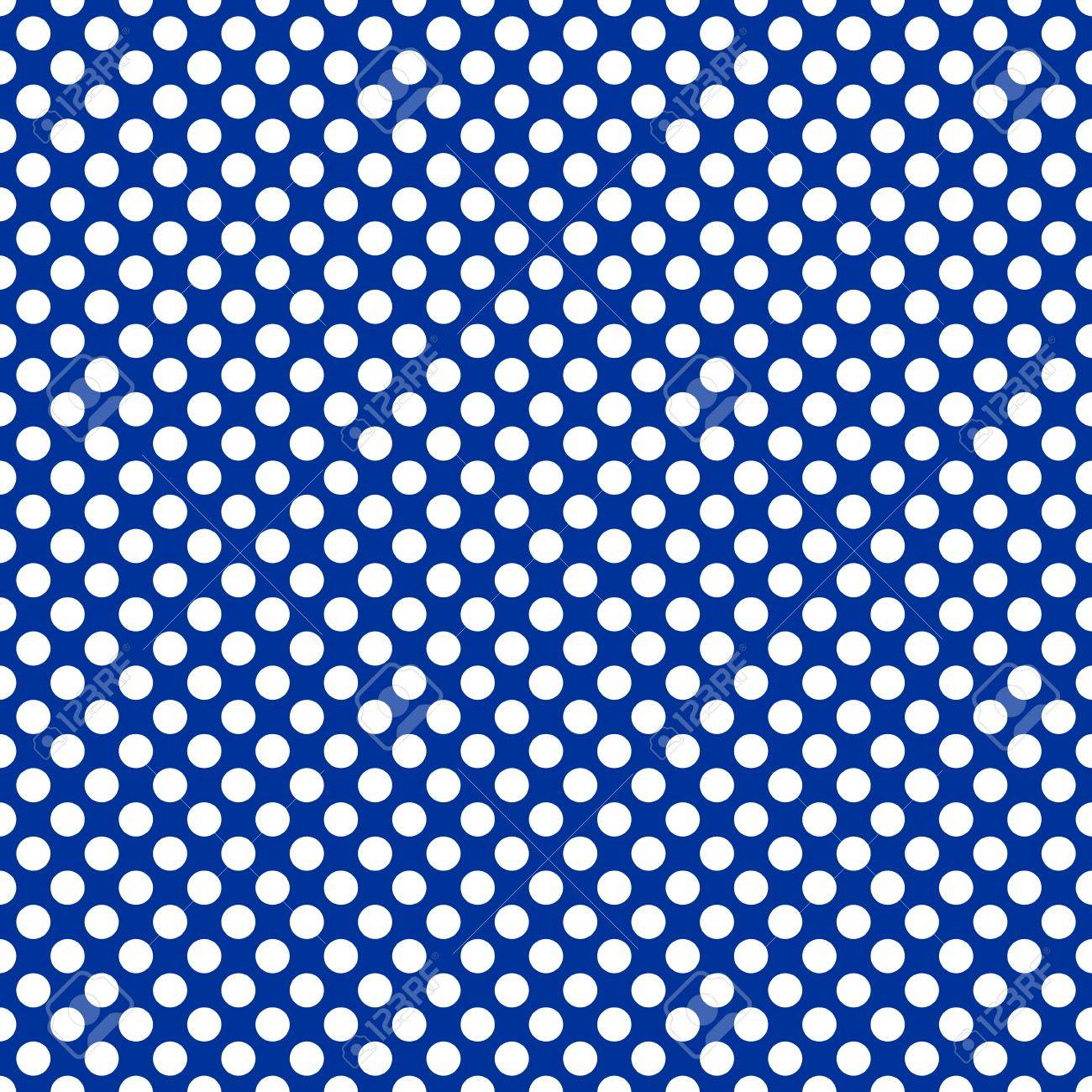 紺セーラーの背景に白の水玉模様のシームレスなパターン デスクトップの壁紙 セーラーのブログサイトやスポットの生地 のイラスト素材 ベクタ Image