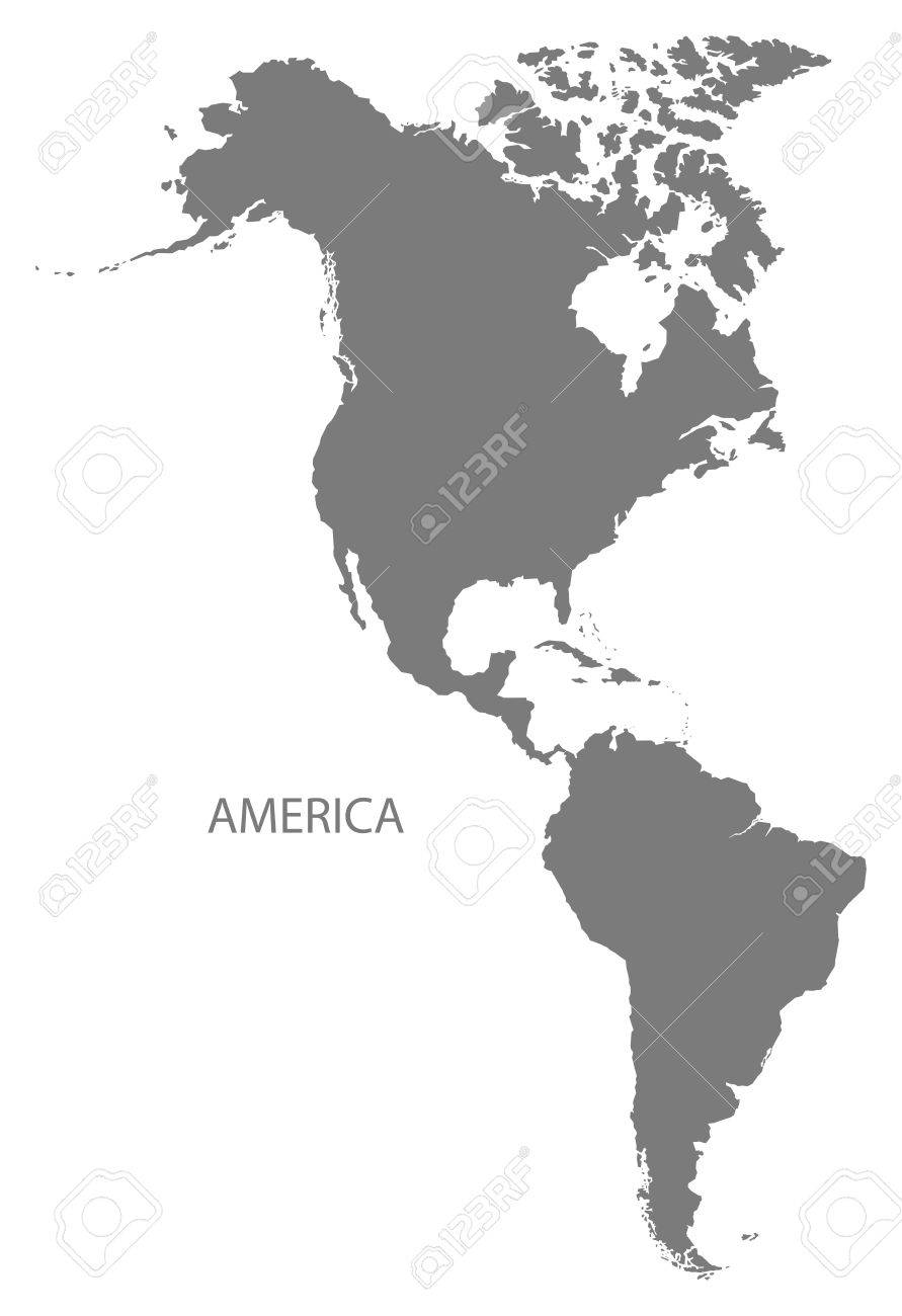 america map continent