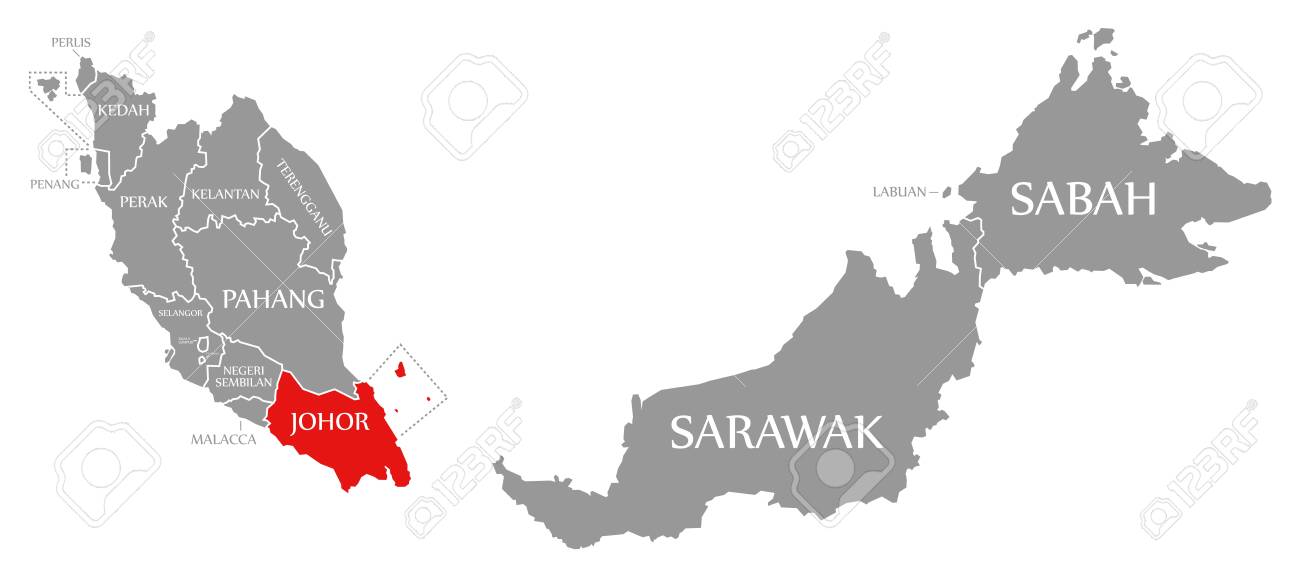 Map of johor