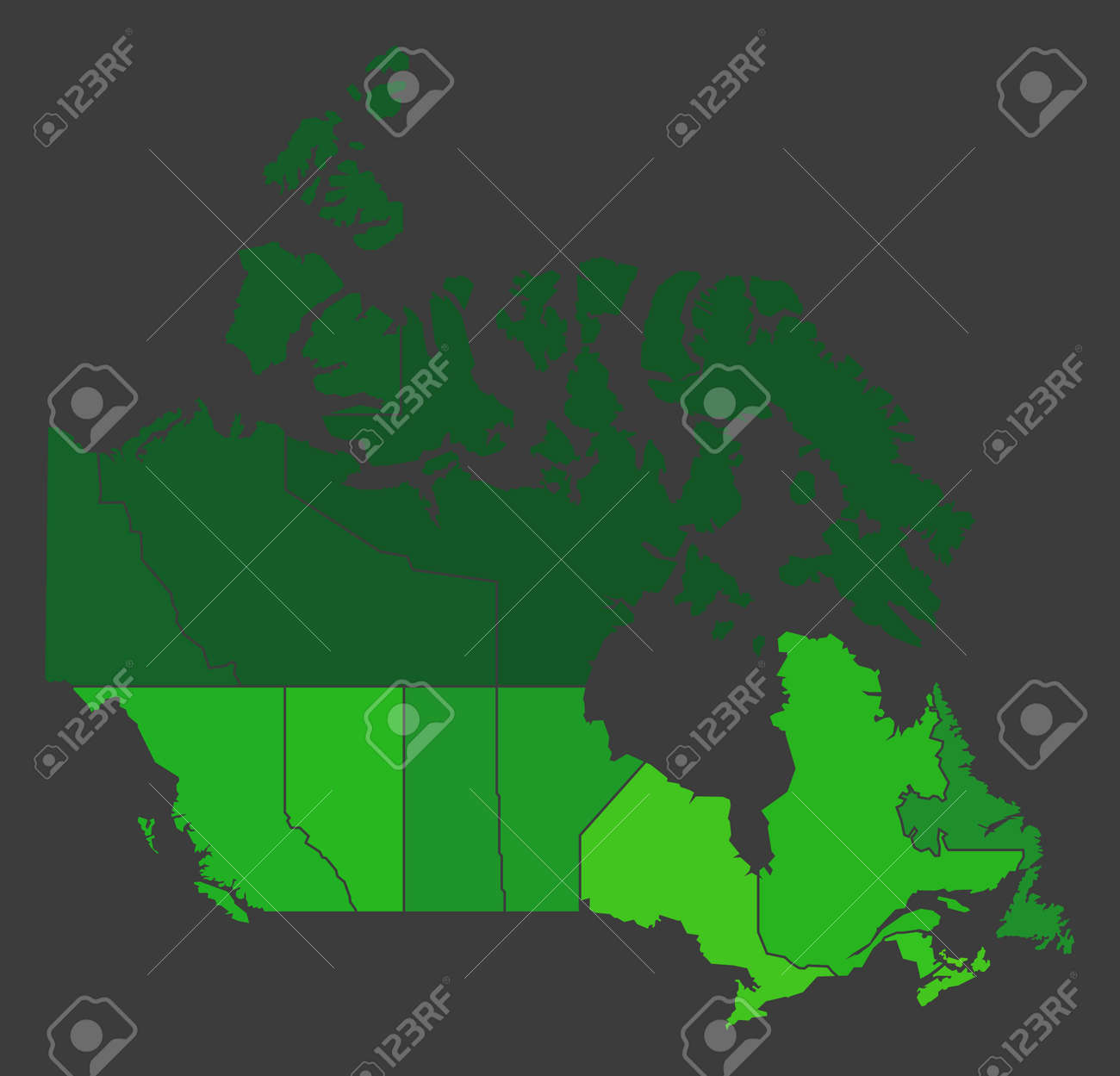 色密度の図としての中国の人口ヒートマップの写真素材・画像素材 Image 159496853