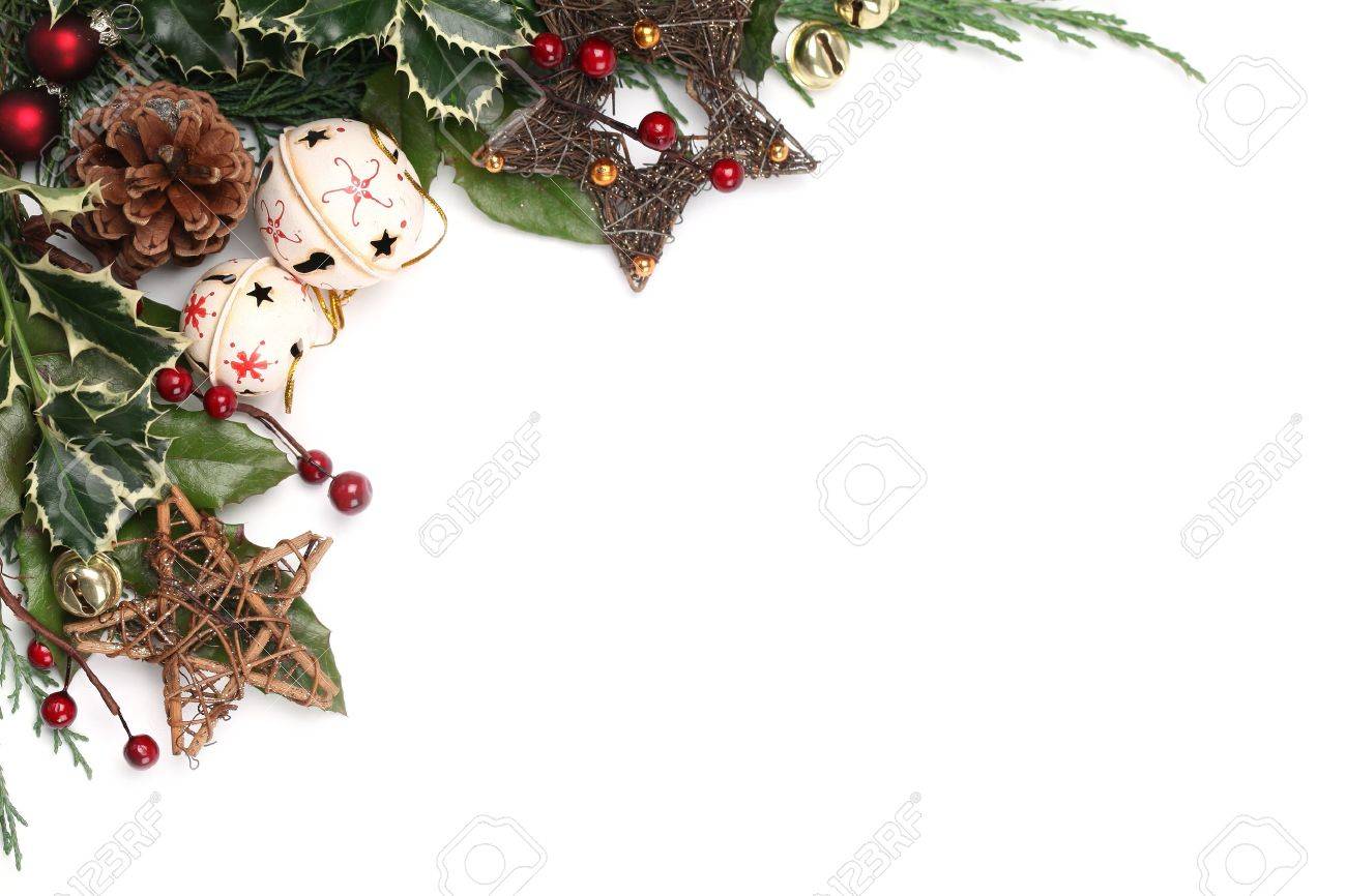 christmas ornaments border