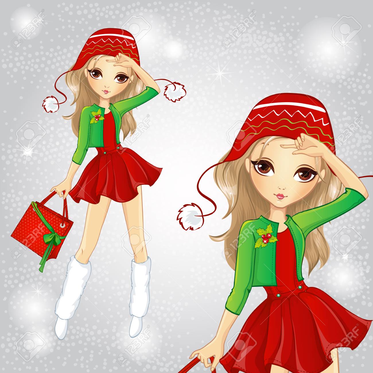 Ilustración De Navidad De Chica Rubia De Moda Linda Vestida Como Santa Claus Sosteniendo Una Bolsa Ilustraciones Svg, Vectoriales, Clip Art Vectorizado Libre De Derechos. Image 68493057. Ilustración De Navidad De Chica Rubia De Moda Linda Vestida Como Santa Claus Sosteniendo Una Bolsa Ilustraciones Svg, Vectoriales, Clip Art Vectorizado Libre De Derechos. Image 68493057.