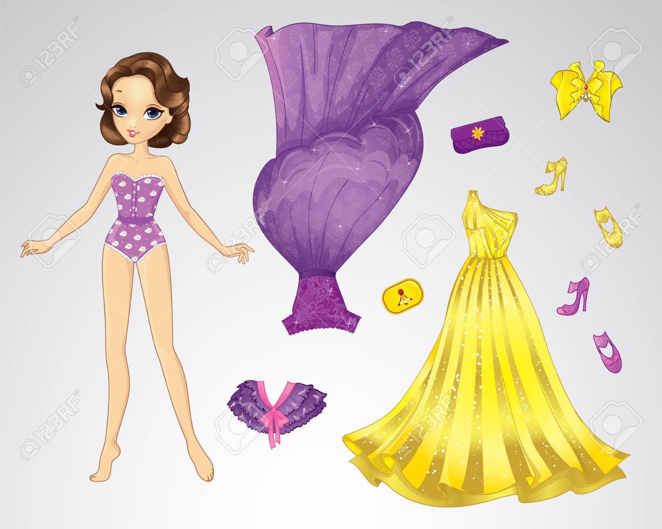 paper doll princess