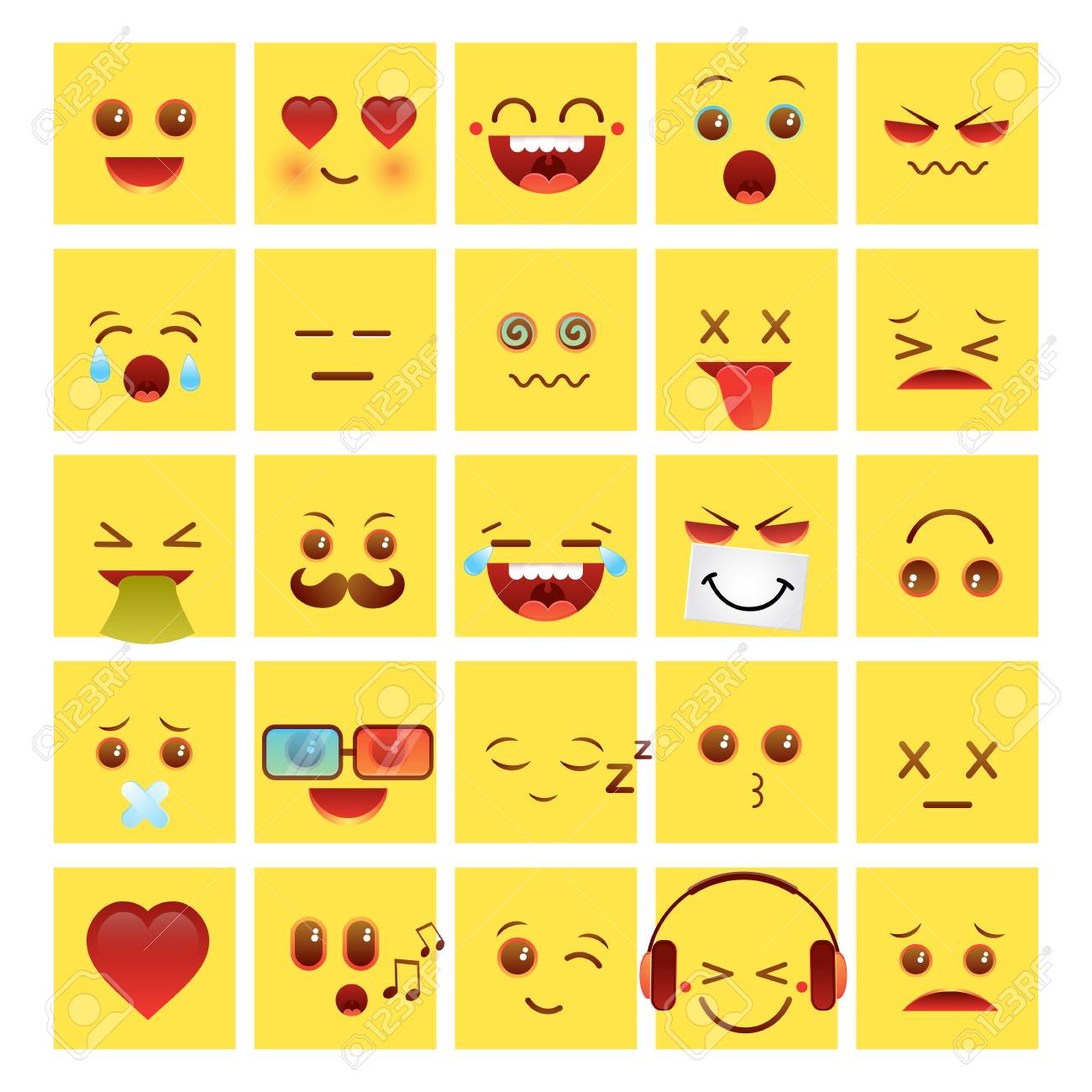 感情的な顔アイコン 顔 楽しい おかしいのイラスト素材 ベクタ Image 5955 感情的な顔アイコン 顔 楽しい おかしいのイラスト素材 ベクタ Image 5955