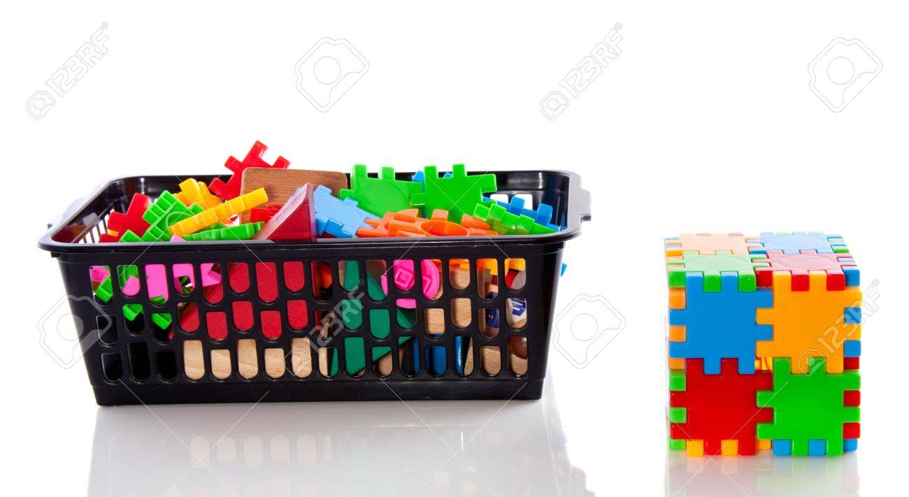 plastic puzzle blocks