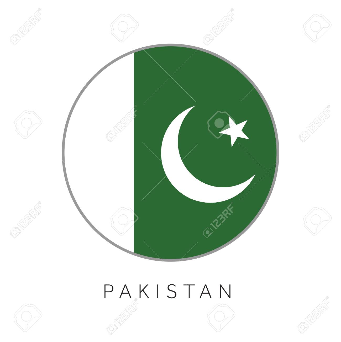 pakistan flag round circle vector icon royalty free cliparts vectors and stock illustration image 96751023 pakistan flag round circle vector icon