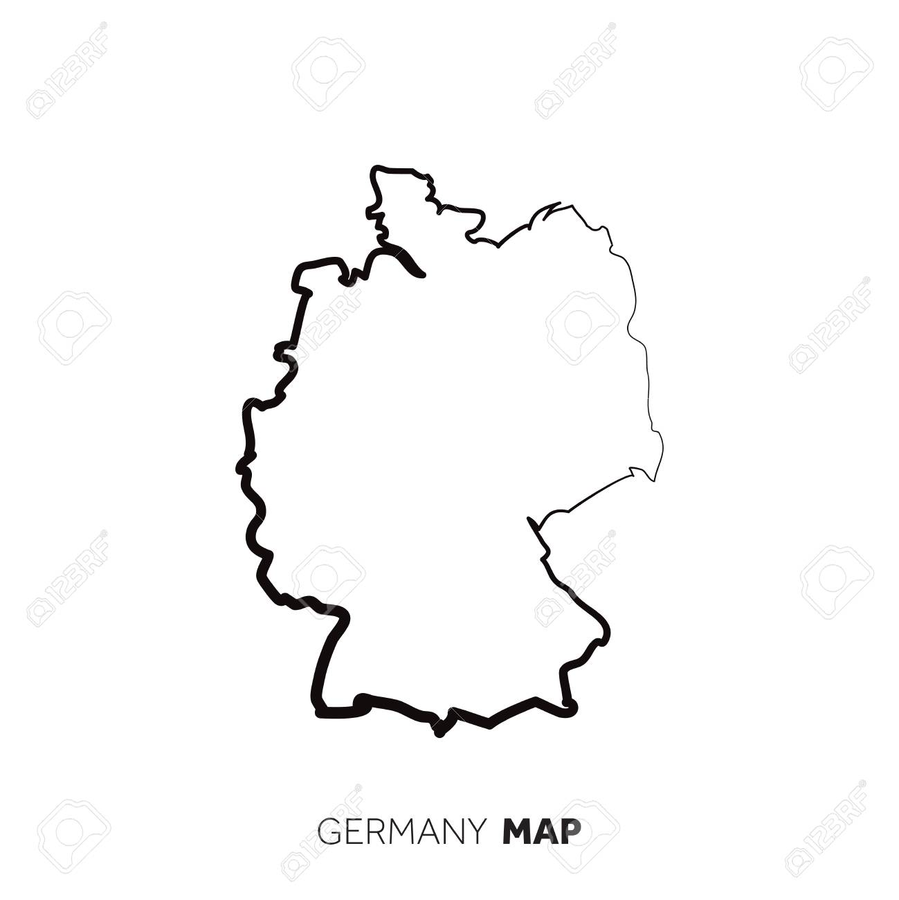germany-vector-country-map-outline-black-line-on-white-background-royalty-free-svg-cliparts-vectors-and-stock-illustration-image-111840157 for Free Printable Map Of Germany Germany Vector Country Map Outline. Black Line On White Background Royalty Free SVG, Cliparts, Vectors, and Stock Illustration. Image 111840157. for Free Printable Map Of Germany