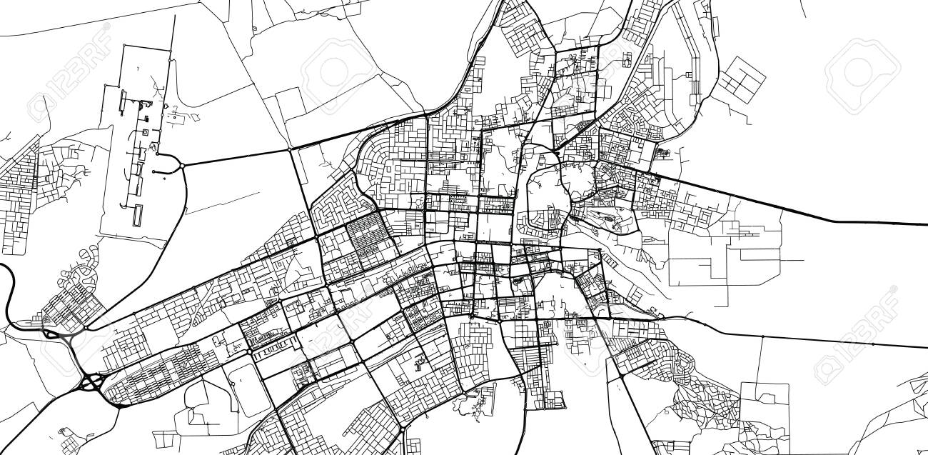 Al Ain City Map Urban Vector City Map Of Al Ain, United Arab Emirates Royalty Free Svg,  Cliparts, Vectors, And Stock Illustration. Image 133277848.