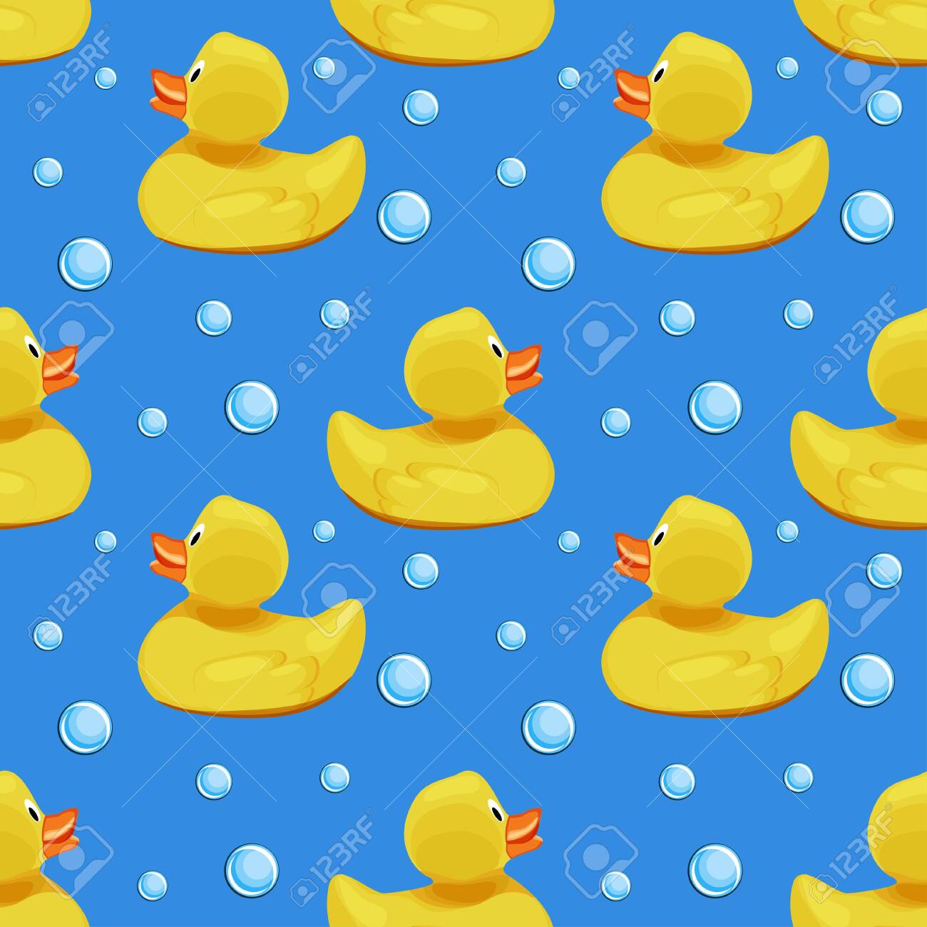 yellow rubber ducks