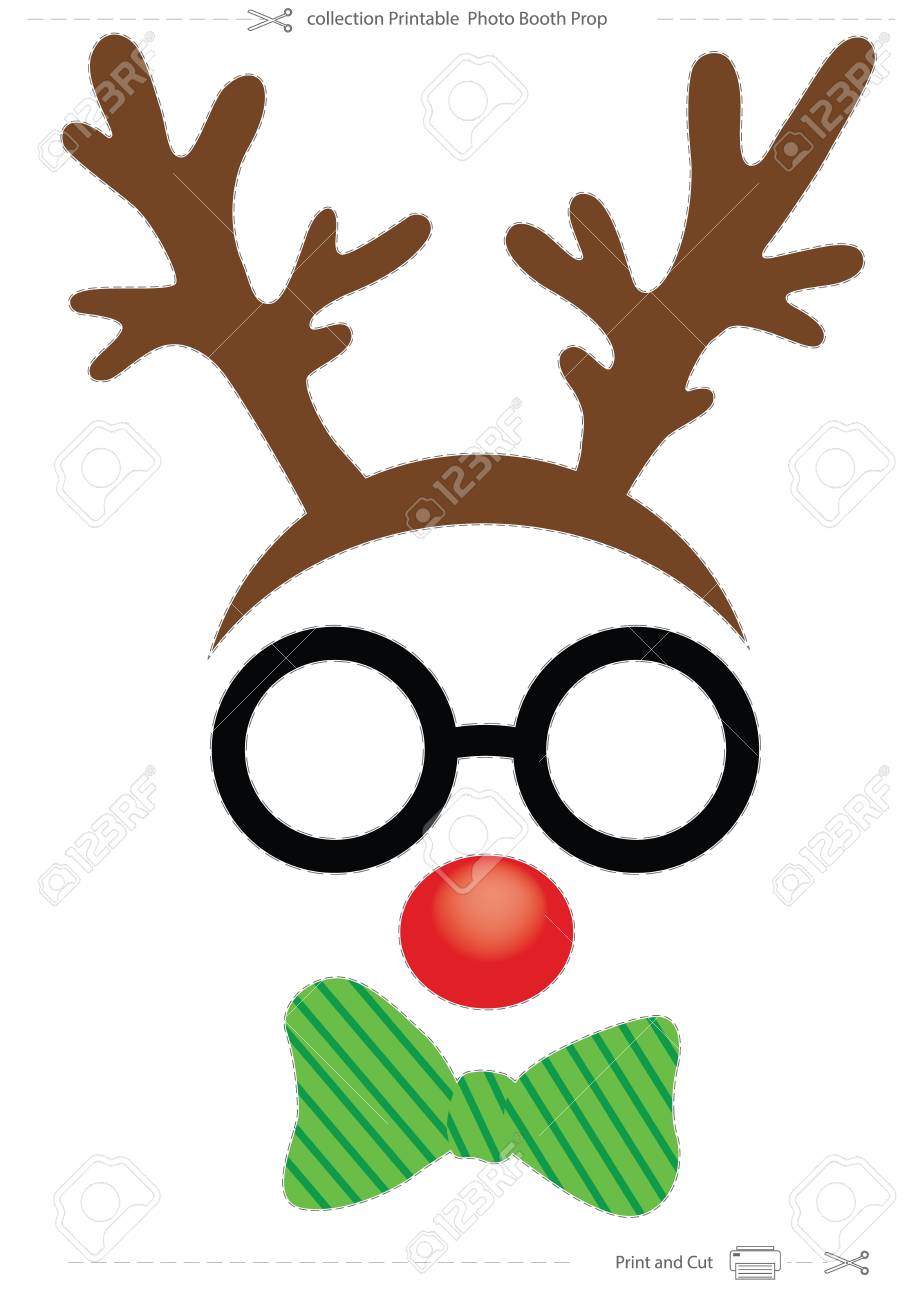 christmas-props-photo-booth-deer-horns-glasses-bow-royalty-free-svg-cliparts-vectors-and-stock-illustration-image-109823775 for Free Printable Photo Booth Props For Christmas Christmas Props Photo Booth, Deer Horns, Glasses, Bow, Royalty Free SVG, Cliparts, Vectors, and Stock Illustration. Image 109823775. for Free Printable Photo Booth Props For Christmas