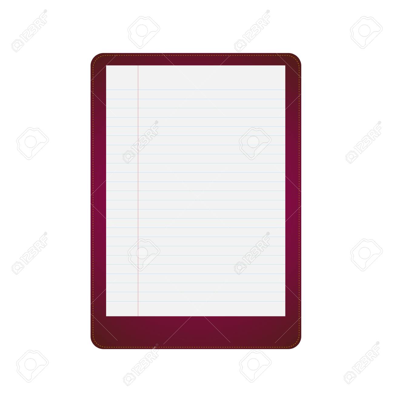 レポート用紙のイラスト素材 ベクタ Image レポート用紙のイラスト素材 ベクタ Image