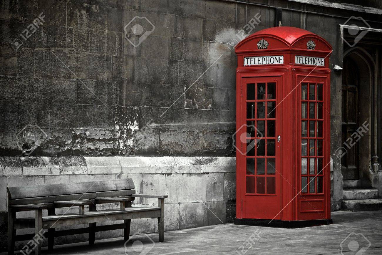 British Phone Booth in London, United Kingdom - 13910123 British Phone Booth in London, United Kingdom - 13910123