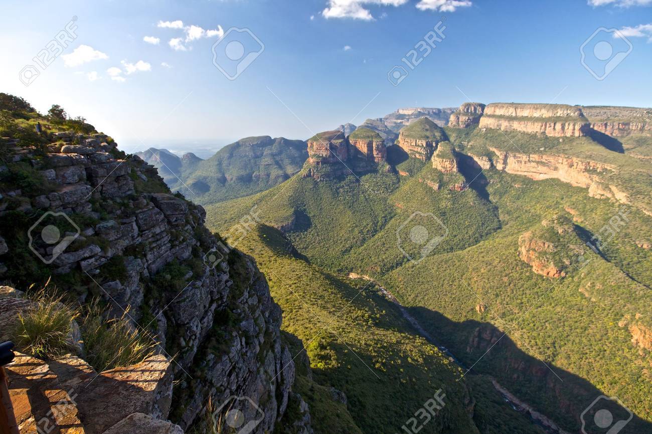 Blyde River Canyon and the three rondovels in Mpummalanga, South Africa - 14950572 Blyde River Canyon and the three rondovels in Mpummalanga, South Africa - 14950572