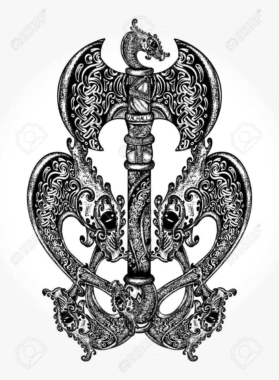 celtic dragons tattoo and t shirt design royalty free cliparts celtic dragons tattoo and t shirt design royalty free cliparts