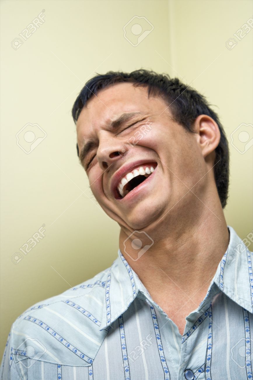 Image result for man laughing