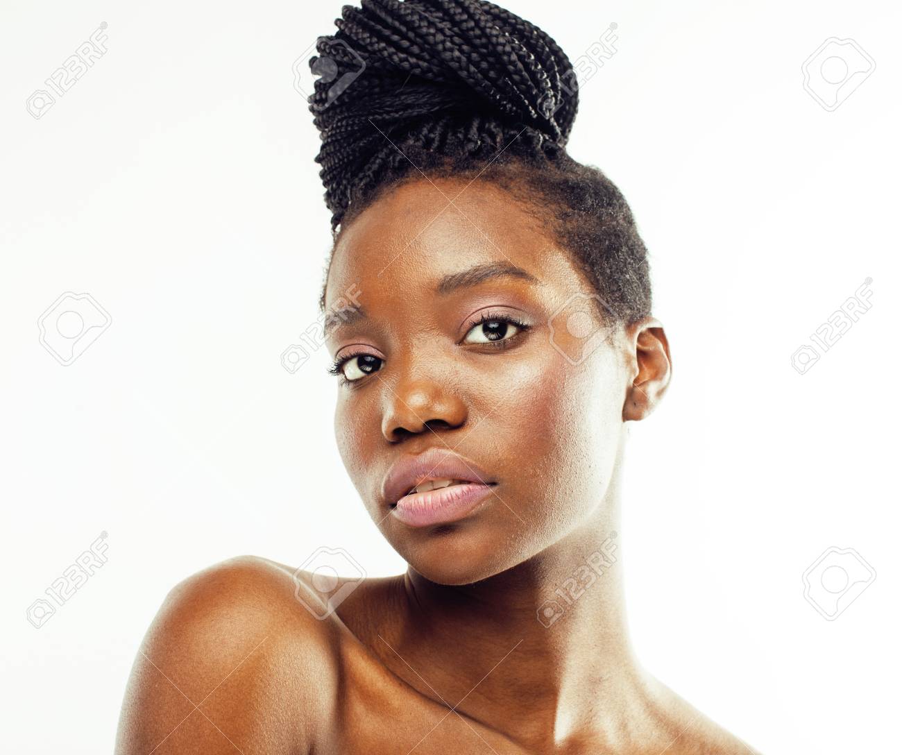 Black native african naked male She goes crazy for big dick