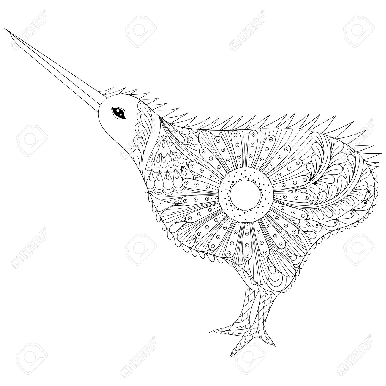 hand drawn tribal kiwi bird symbol of new zealand for hand drawn tribal kiwi bird symbol of new zealand for