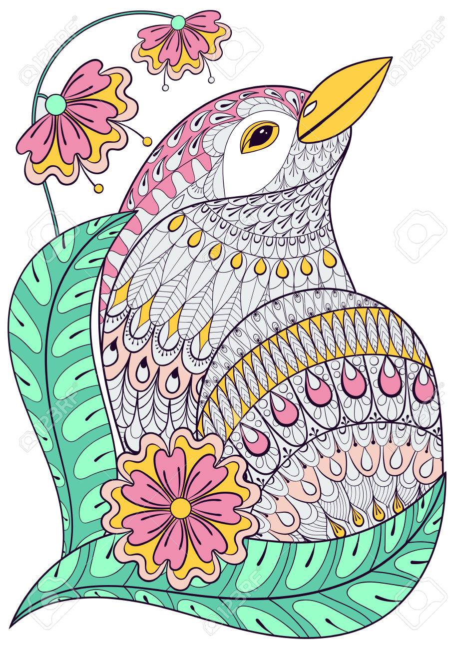 5400 Exotic Bird Coloring Pages Pictures