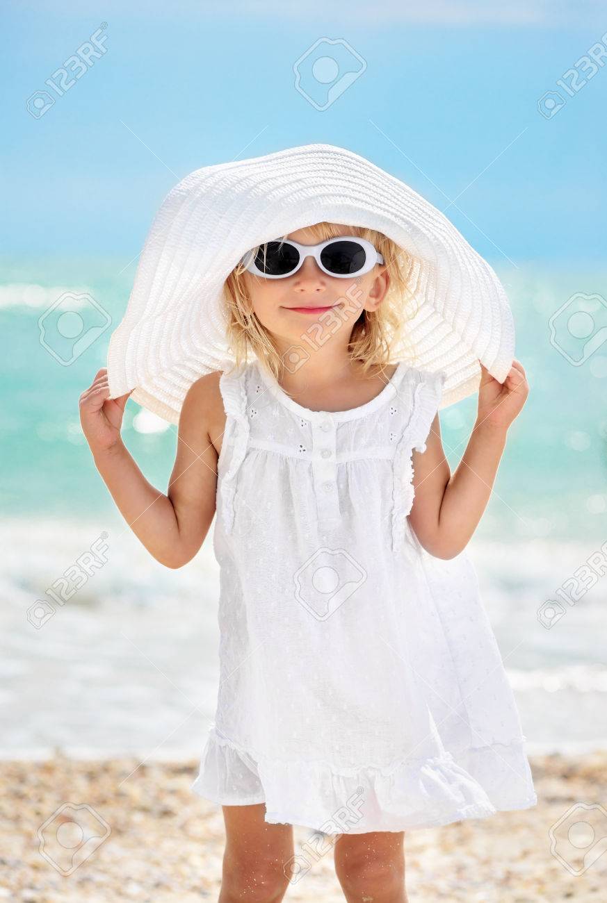 Ropa Vestidos Para NiÃ±as Para La Playa Vestido Blanco Para