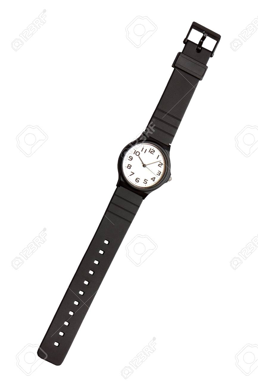 armbanduhr schwarz weiß