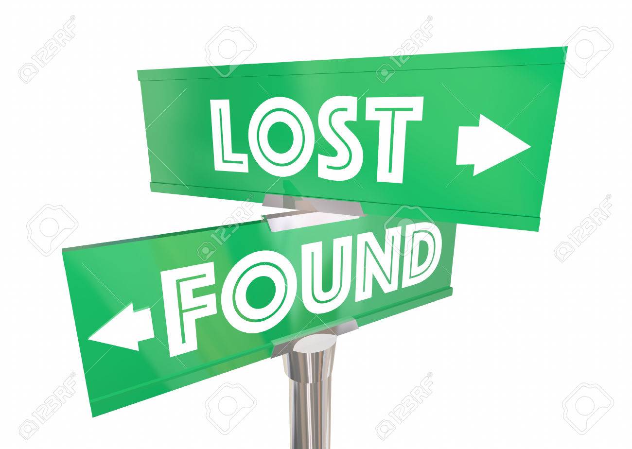 lost and found sign