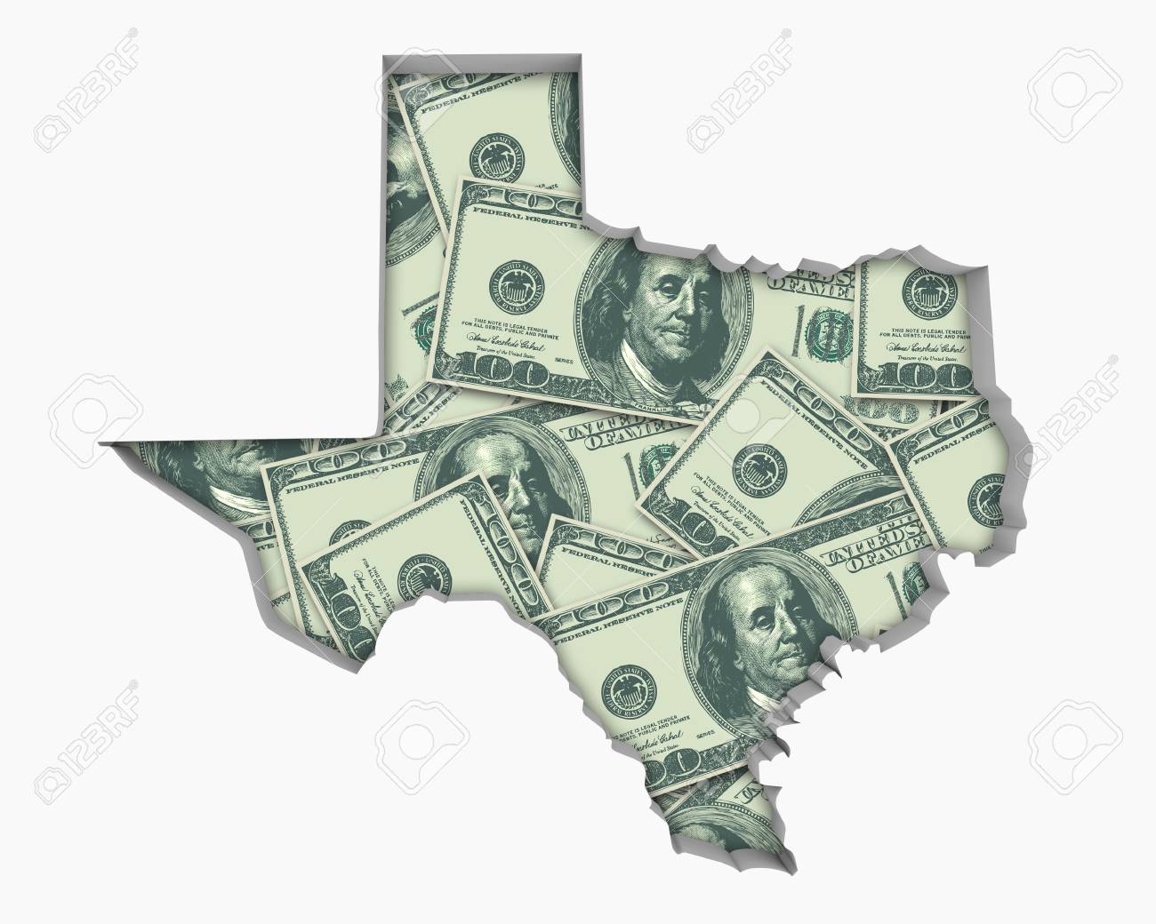 Image result for Texas money