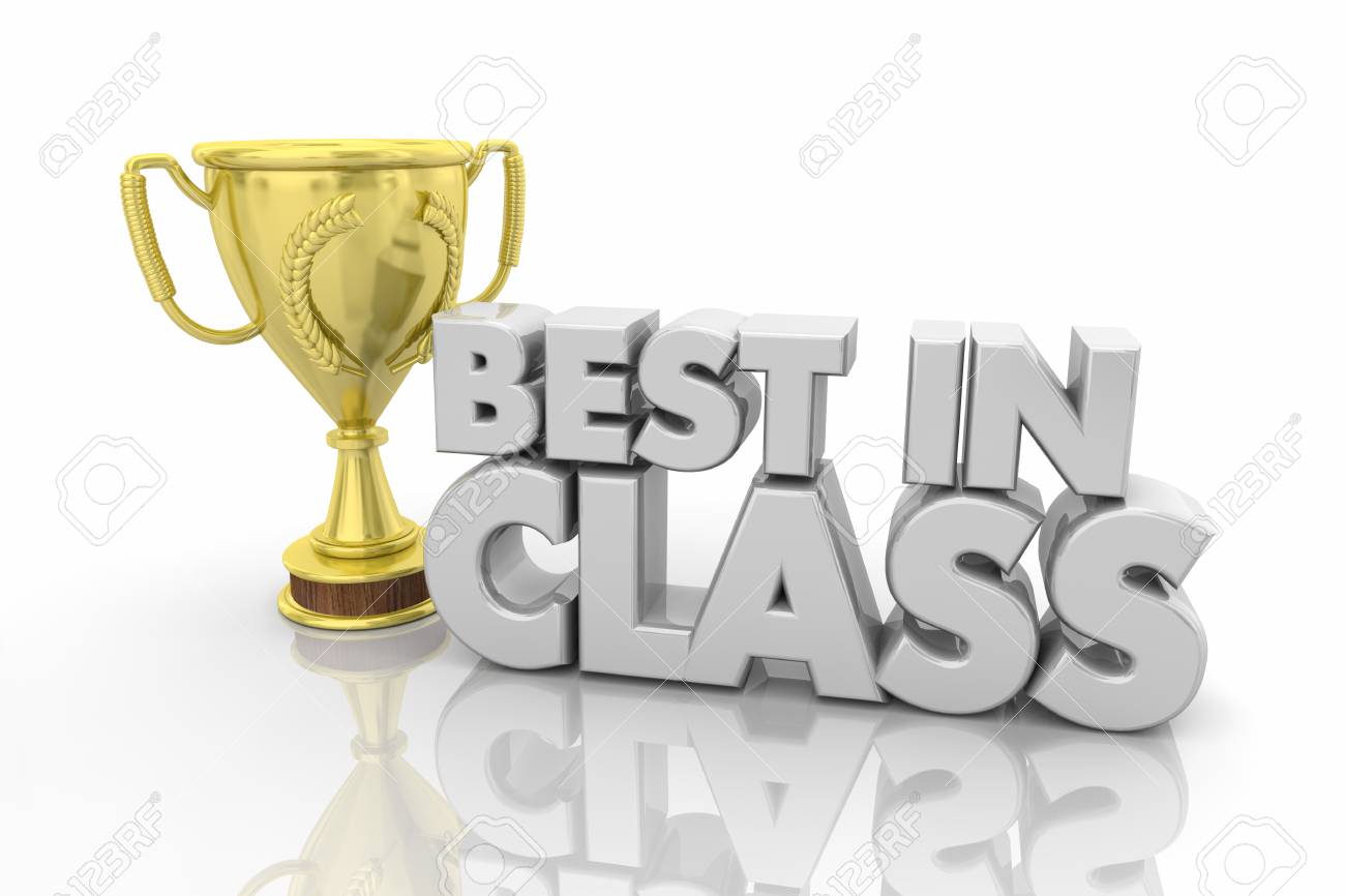 Best In Class Award Prize Trophy Top Honor 3d Render Illustration Stock Photo, Picture And Royalty Free Image. Image 101611027.