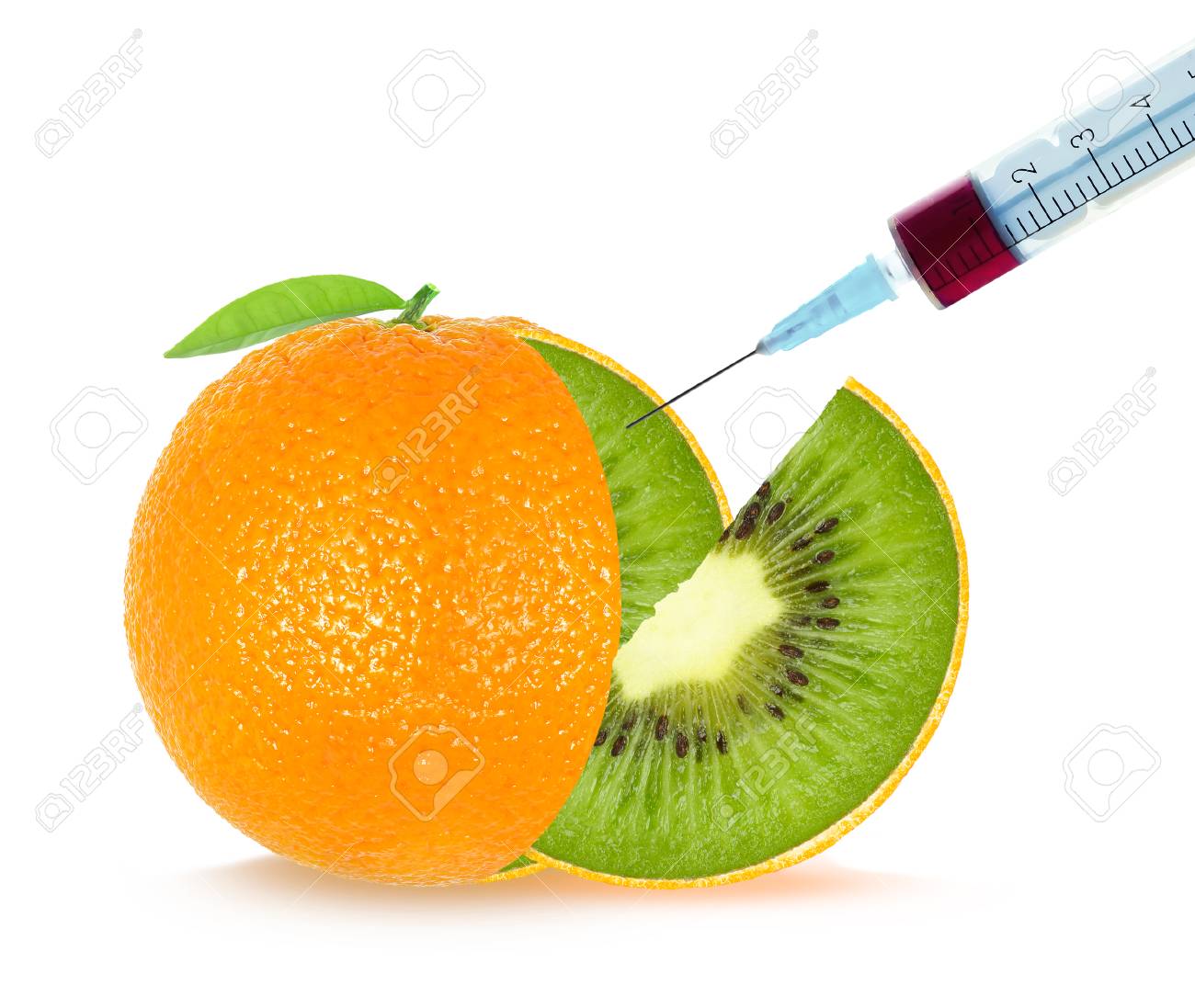 kiwi orange genetic modification