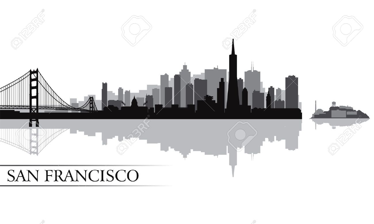 Featured image of post City Skyline Silhouette San Francisco