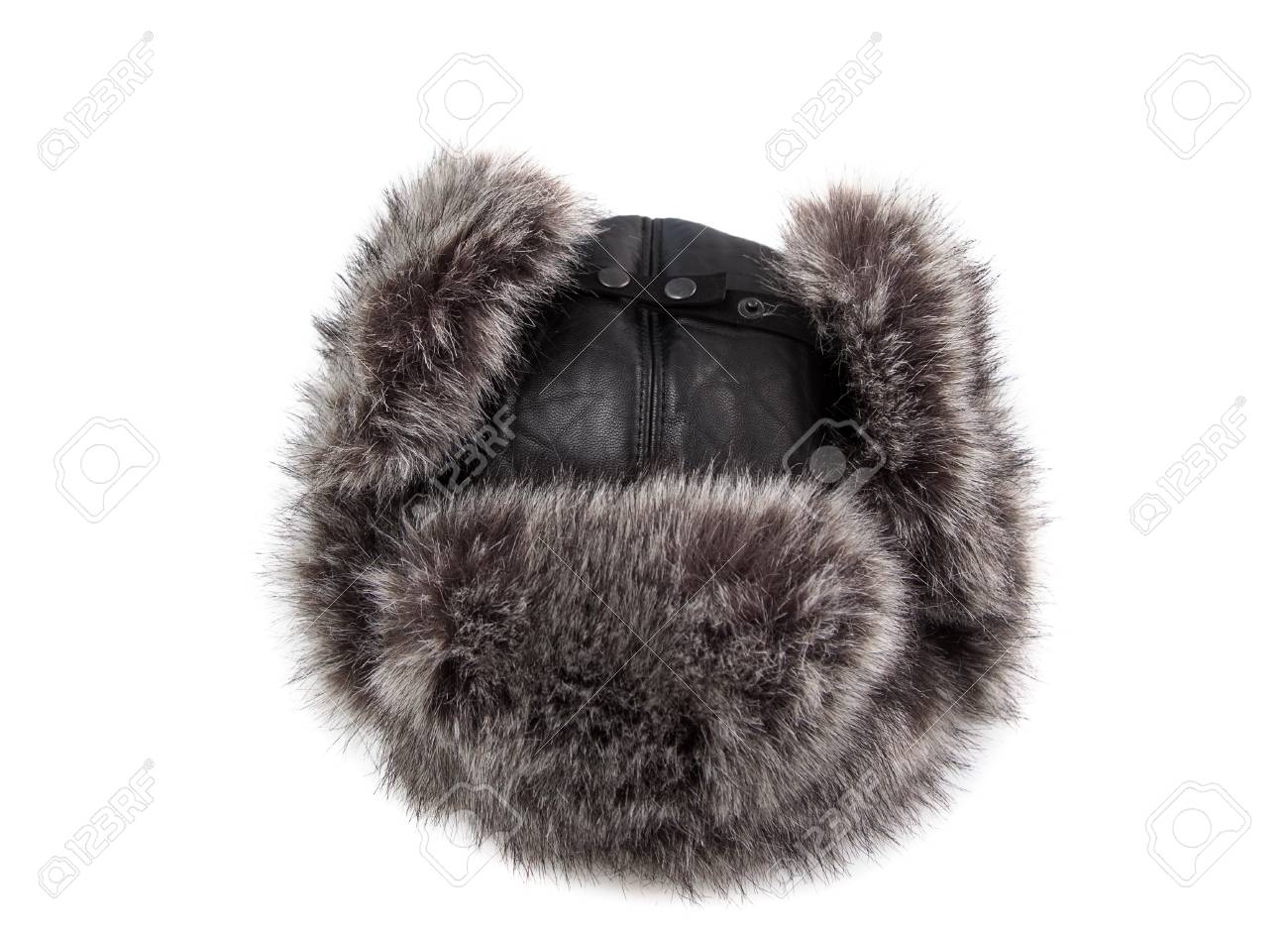 leather winter hats with ear flaps