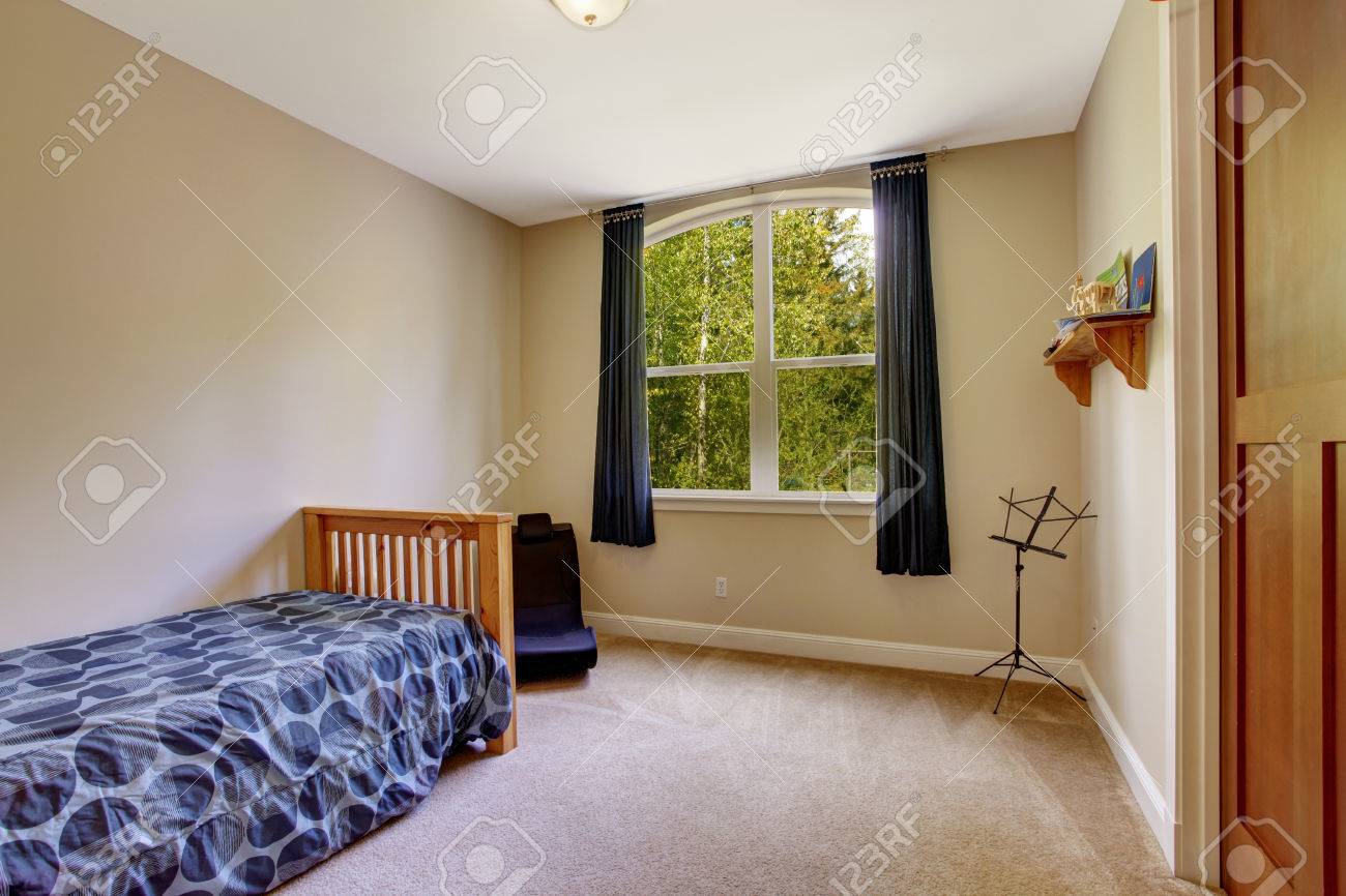 small bedroom with window
